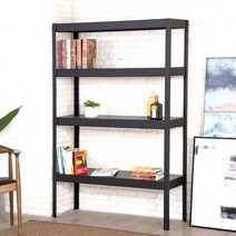 도매링크 고릴라랙 앵글선반-무볼트 조립식 철제선반 진열대, 1개, 1200x400x1200 4단