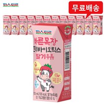 파스퇴르 바른목장 딸기우유 125mlx12팩/멸균/무배, 125ml