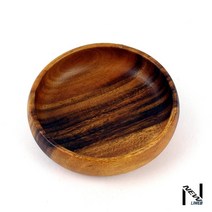 나무 원형그릇 디저트접시 과일접시 다과그릇