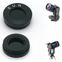 천문학 망원경 태양 필터 0 965 인치 24 5mm 접안 렌즈 액세서리 키트 전체 알루미늄 표준 스레드 457GK