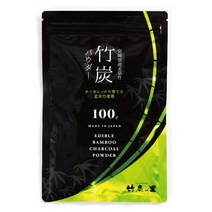 대나무숯 식용숯분말 100g 멸균처리 타케스미 일본