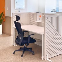 텍미홈 가림막 파티션 오블리크 2P, 1. 2P (버치베이지)