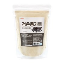 갑당약초 검은콩 가루 분말 300g 서리태, 5개
