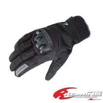 오토바이 방한 장갑 바이크 보호대 글러브 GK836 RED, BLACK-RED-2XL