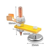 용접 자석 헤드 자기 고정 접지 클램프 전기 접지용 단일 또는 이중 강한 지원, [01] single head, 01 single head