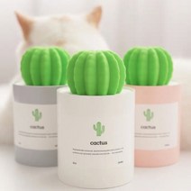 USB 선인장 미니가습기 USB가습기 초음파 탁상가습기 소형 미니 계절가전, 화이트, 상세페이지 참조3