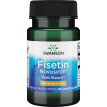 스완슨 울트라 피세틴 100mg 베지 캡슐, 30개입, 1개