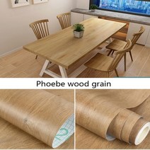 diy wood grain wallpaper for kitchen film reconditioned clothes closet 도어 가구 홈 오피스 장식 벽 스티커, 40cmx1m, 피비 나뭇결