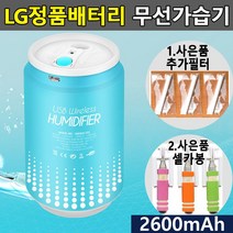 [굿딜앤쇼핑] 국산 LG배터리 무선가습기 미니가습기 차량용가습기 휴대용가습기 초음파가습기 #607EA 청소편한가습기 세척쉬운가습기 간편세척가습기 저소음가습기 가성비가습기, 본상품선택, 본상품선택