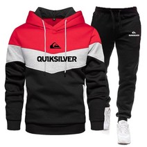 트레이닝복 2022 겨울 quiksilver 까마귀 슬림 피트 후드 하라주쿠 풀오버