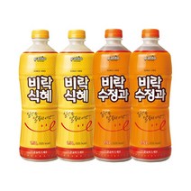 [팔도] 식혜1.5Lx2개+수정과1.5Lx2개