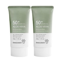 과일나라 알로에 모이스처 선크림 50ml x 2개 SPF50+ PA++++