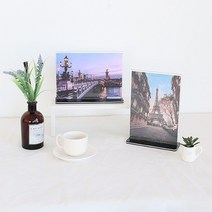 매장 메뉴판 액자 아크릴 POP 프레임 사진 커피숍 A5 생모, 상품선택, 가로형, 1개