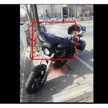 GV650 미라쥬650 튜닝파츠 윈드실드 스크린 거치대 포함, 화이트