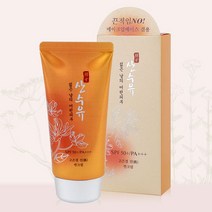 끈적임없는 메이크업베이스 겸용 자외선 썬크림 70g, 골든타임벨 본상품선택