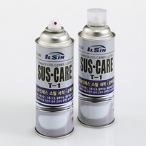 INVEN* 일신 스레인레스 서스케어 T-1 420ml ( 크롬 도금 알루미늄 기름 때 얼룩 손자국 물방울흔적 제거 보호막), 1개