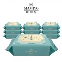 15가지 유해성분 차단 마미요 데일리 물티슈 100매 편리한 캡형 10팩