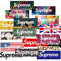 못난이상점 슈프림 노트북 맥북 캐리어스티커 18P 세트, 슈프림 18P 세트, 1세트