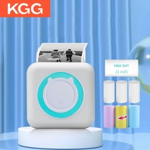 블루투스 학생a4 영업 휴대용 프린터 열전사 종이 사진 포켓 열전사 인쇄 무선 bt, 핑크 각 3 개 추가