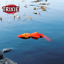 [반려견실물인형제작] 트릭시 스위밍 오리 인형 - 폴리에스테르로 제작된 강아지 봉제 인형 물에 뜨는 제품 -
