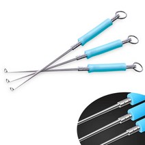낚시 도구 용품 새로운 스테인레스 물고기 후크 리무버 추출기 도구 낚시 안전 낚시 후크 추출기 분리기, 한개옵션0