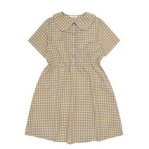 이랜드 [소이]소이 고방 체크 카라 원피스 22M1854