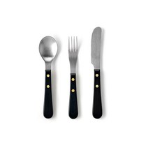 에비히슈테른 쥬벨 디너 커트러리 디너 세트, 디너스푼 + 디너포크 + 디너나이프, 블랙