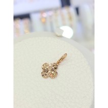 파이치치 14k/18k 핑크골드 컷팅 크로바 펜던트 GWGP2252-P(체인제외)