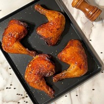 떴닭 자이언트 통다리 바베큐 2팩 치킨 400g x 6개입 + 왕갈비소 184721