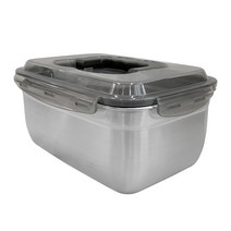 오너클랜 키친아트 국산 스텐 김치통 밀폐용기 3.6L