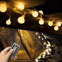 LED 감성 캠핑 전구 줄조명 스트링 파티 라이트 알전구 오징어등 와이어 앵두 야외 조명 무드등, 야광봉 팔찌 50개