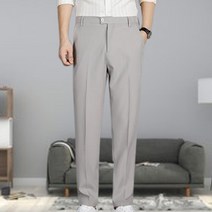 자칠자칠남성용 빅사이즈 옆밴딩 스탠다드핏 스판 슬랙스