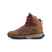 BASS OUTDOOR 남성용 피크 마운틴 하이커 첼시 부츠 Brwn/Mlt Olv 252234