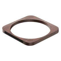 네트워크 usb허브 데이터케이블 받침대 홀더나무 데스크탑 스탠드 for mac mini and mac studio natural black, 갈색