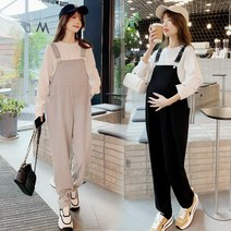 여름 조거팬츠 임산부 점프수트 멜빵바지 바캉스룩 A16