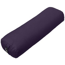 Hugger Mugger 주니어 요가 볼스터 - 플럼 - 좁은 프로필 매우 단단함 작은 요가 하트 오프닝 포즈 또는 무릎 아래에 적합 미국에서 수작업으로 제작, Plum