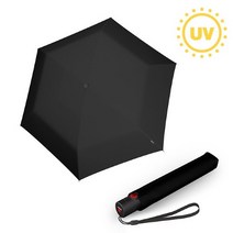 포커시스 [포커시스][Knirps] 크닙스 U.200 3단 자동 우산_블랙 / 양산겸용 HeatShield 코팅 KNS-9522001009, 단품없음