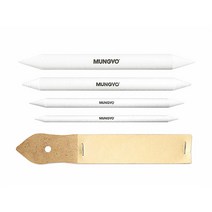 문교 찰필+사포세트 (찰필 4본+사포)