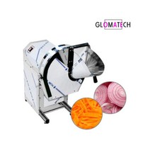 글로마테크 야채슬라이스 대용량절단기 절단기 채썰기, GVS-100-슬라이스칼판-8mm