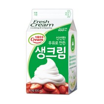 서울우유 생크림500ML, 2팩, 500ml