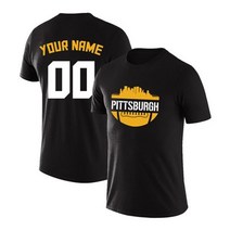 축구 미식축구 유니폼 져지 블랙 커스텀 티셔츠 남성/여성/청소년 탑 티 럭비 팬 미국 풋볼 셔츠 스포츠웨어 남성 의류