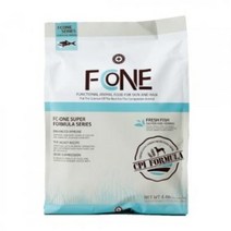 FCONE 홀리스틱 인도어 연어 사료 6kg, 오리도가니100g