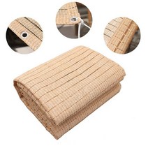 어닝 베이지 차양 그물 야외 파티오 HDPE 천막 정원 다육 식물 햇빛 가리개 발코니 테라스 개인 정보 보호, 1m x 3m, 01 Beige_02 1m x 3m