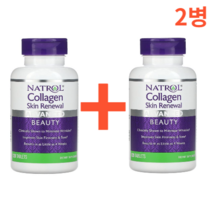 나트롤 콜라겐 스킨 리뉴얼 어드밴스드 뷰티 타블렛, 120개입, 2개