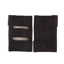 자가 발열 무릎보호대 신축성 좋은 토르마린 온열 찜질효과 1Pair Self-heating knee pads warm magnetic t, 01 Black 1Pair