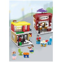 셈보블럭장난감 거리 상점 레고호환 디폼블럭 블럭놀이 유아 중형 28종 플레이앤드, 시계SD6045