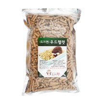 고슴도치 화장실 베딩 우드펠렛, 1개, 1kg