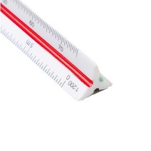 삼각 스케일자 15cm 고배율 축적 스케일 제도 건축 설계 도면 인테리어