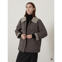 웰메이드 인디안 데일리스트 여성 니트카라 자켓형 패딩