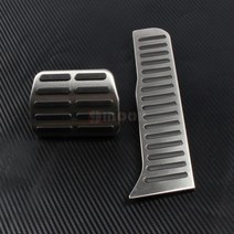 골프카운터 골프악세서리자동차 스타일링 페달 폭스바겐 골프 5 6 MK5 MK6 Scirocco CC Passat B6 B7 Shar, 09 AT 2pcs